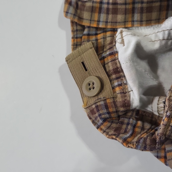 GYMBOREE Brown Orange Preppy Plaid Shorts - 3T - Picture 13 of 15